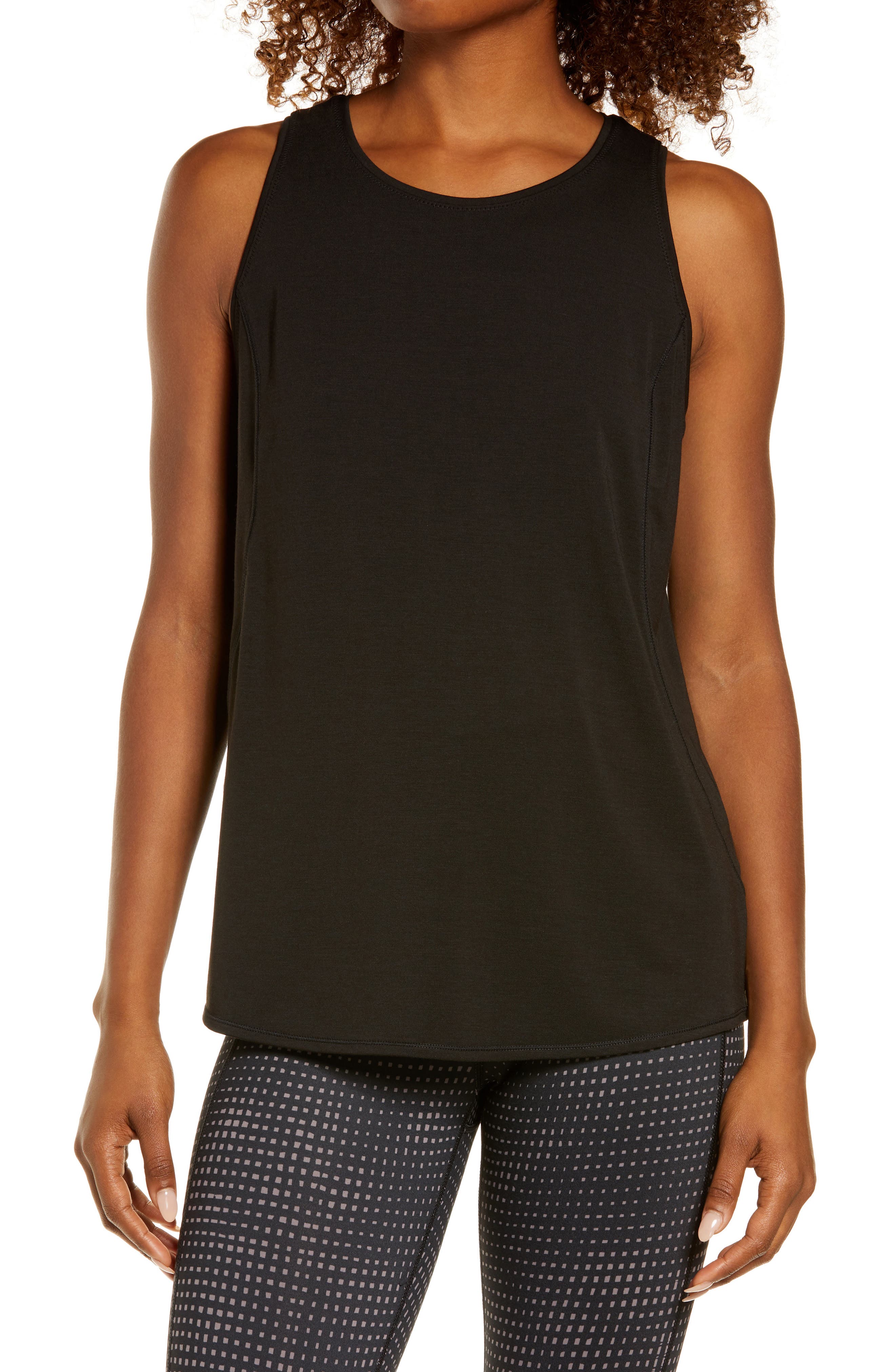 Womens Clothing Tops Sleeveless and tank tops DKNY Synthetic Top in Black 