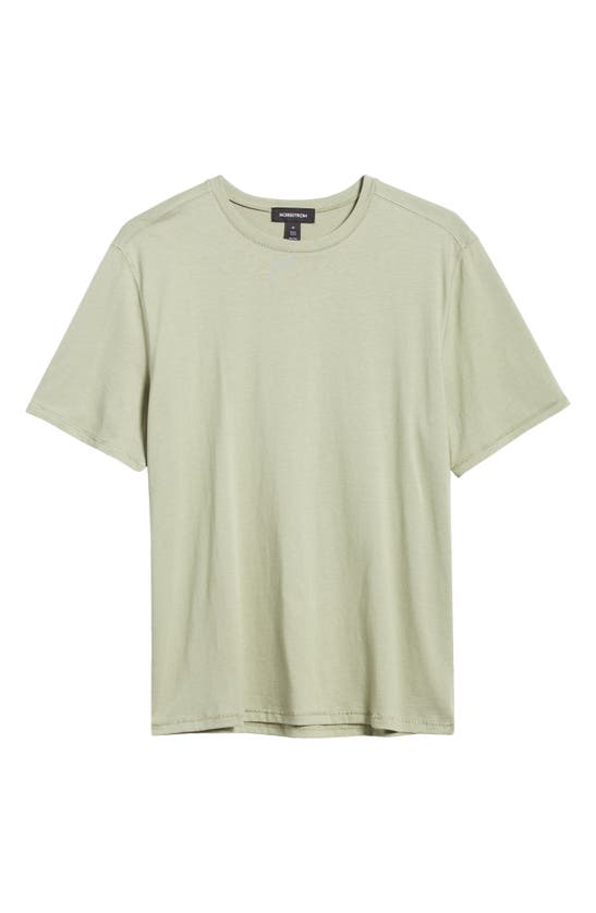 Shop Nordstrom Cotton & Tencel® Modal Crewneck T-shirt In Green Clay