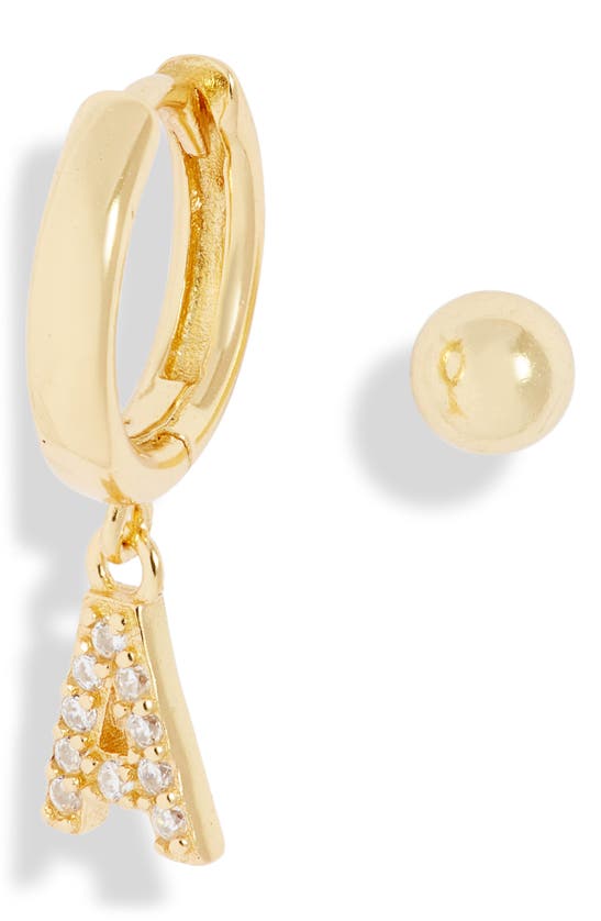 Argento Vivo Mismatched Hoop & Stud Earrings In Gold - A