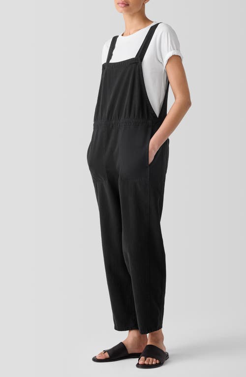 EILEEN FISHER EILEEN FISHER LANTERN ANKLE ORGANIC COTTON OVERALLS 