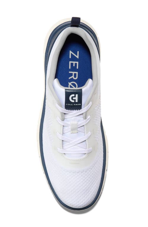 Shop Cole Haan Generation Zerogrand Stitchlite™ Sneaker In Optic White/marin