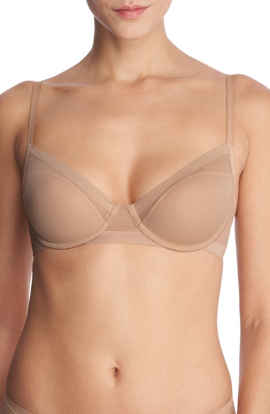 Shop Natori Scope Balconette Underwire Contour Bra In Buff