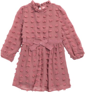 BCBG Kids Long Sleeve Chiffon Dress Nordstrom