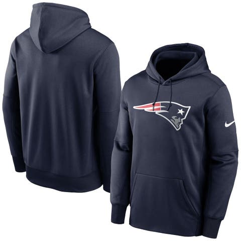 Men's Nike Navy Houston Texans Fan Gear Primary Logo Therma Performance  Pullover Hoodie