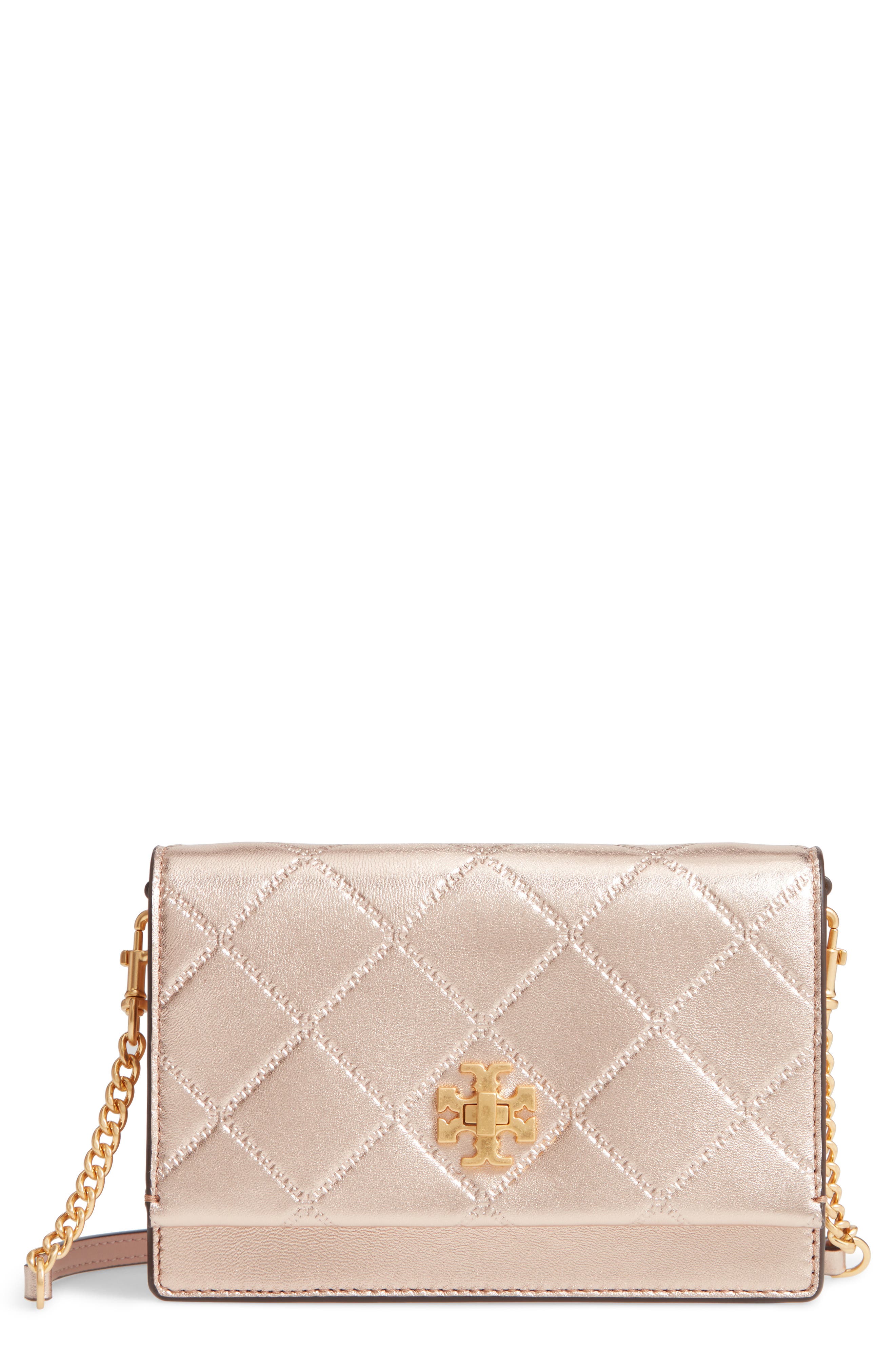 tory burch georgia leather flap shoulder bag