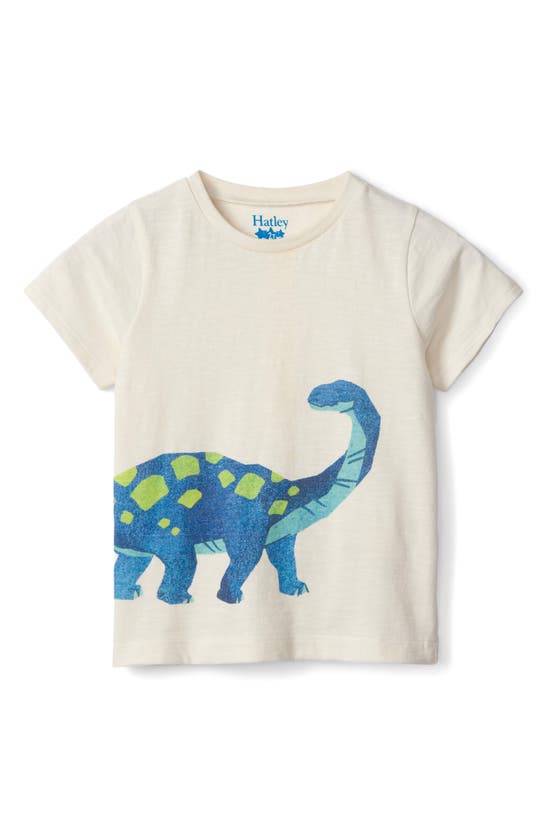 HATLEY BRONTOSAURUS SLUB COTTON GRAPHIC TEE