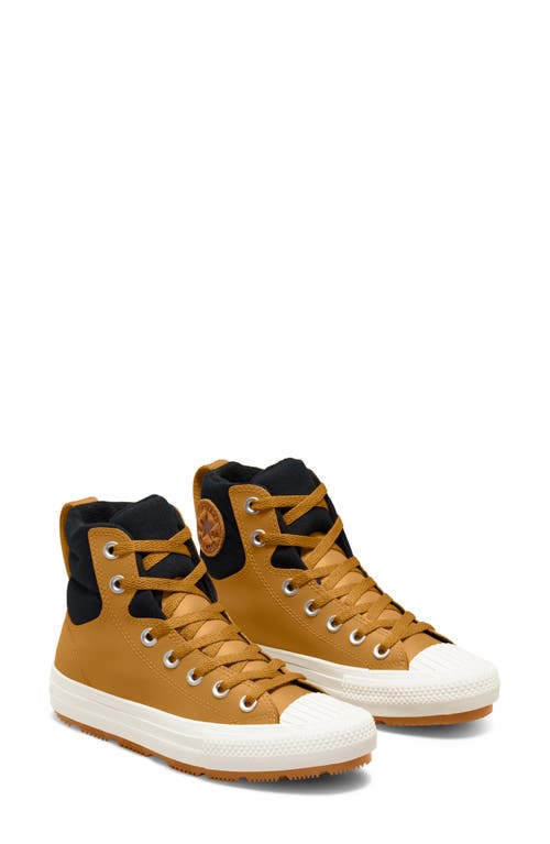 Converse Chuck Taylor® All Star® Berkshire Water Repellent Sneaker Boot in Wheat/Black/Pale Putty