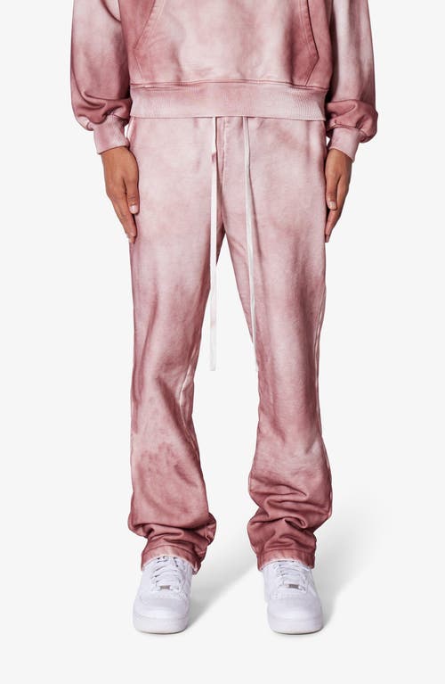 Mnml Optic Graded Sweatpants In Red