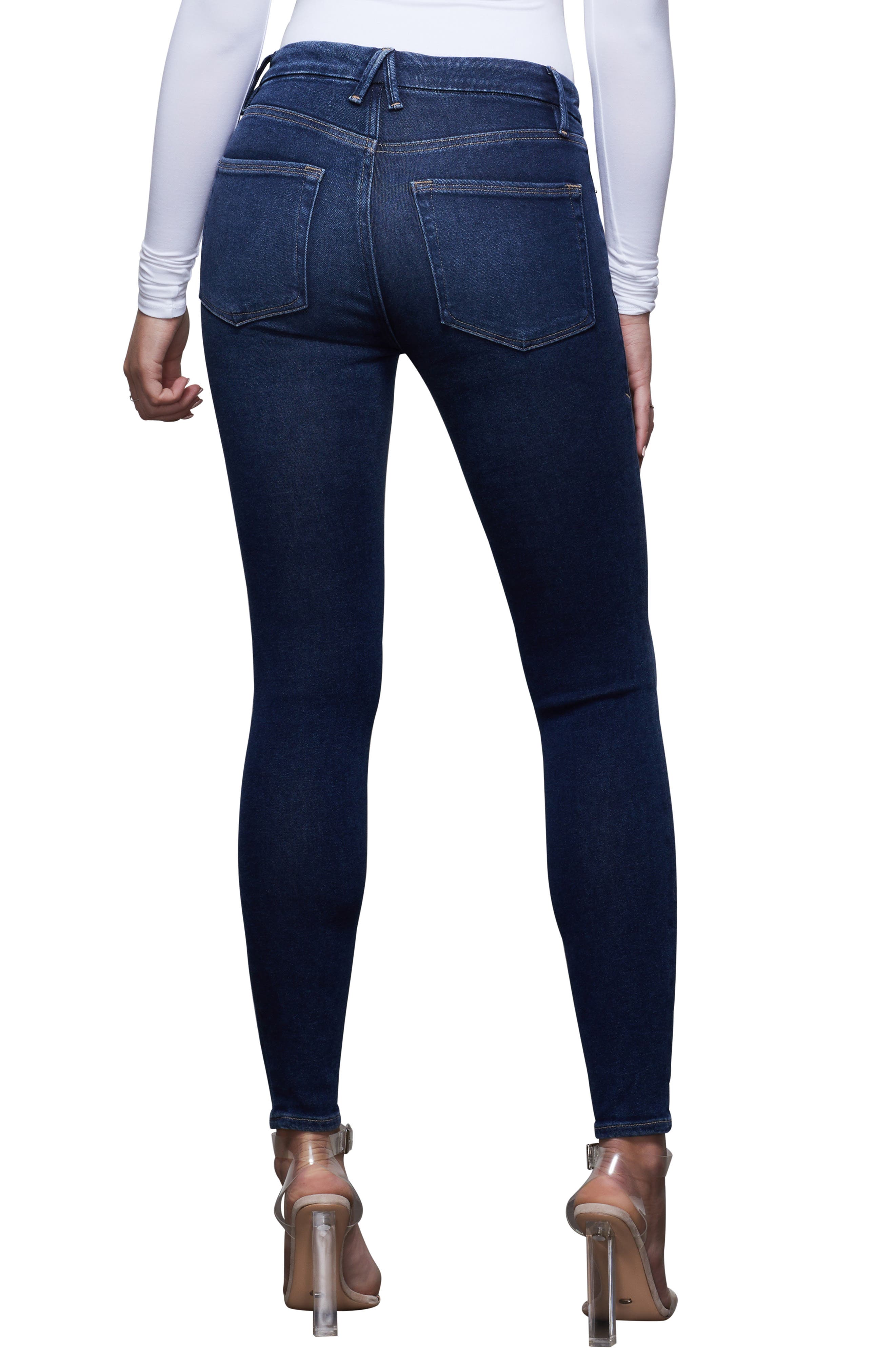 good legs high waist crop skinny jeans