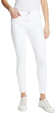FRAME High Waist Ankle Skinny Jeans
