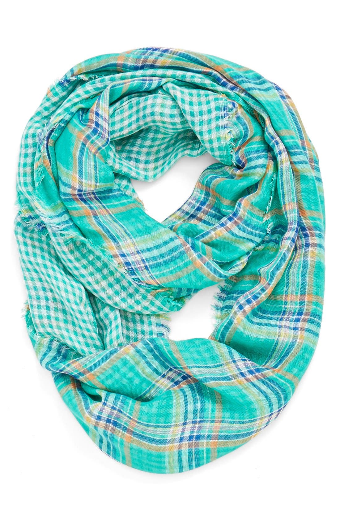 Lauren Ralph Lauren 'Lily' Plaid Infinity Scarf Nordstrom