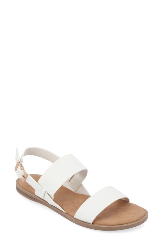 JOURNEE COLLECTION LAVINE SLINGBACK FLAT SANDAL