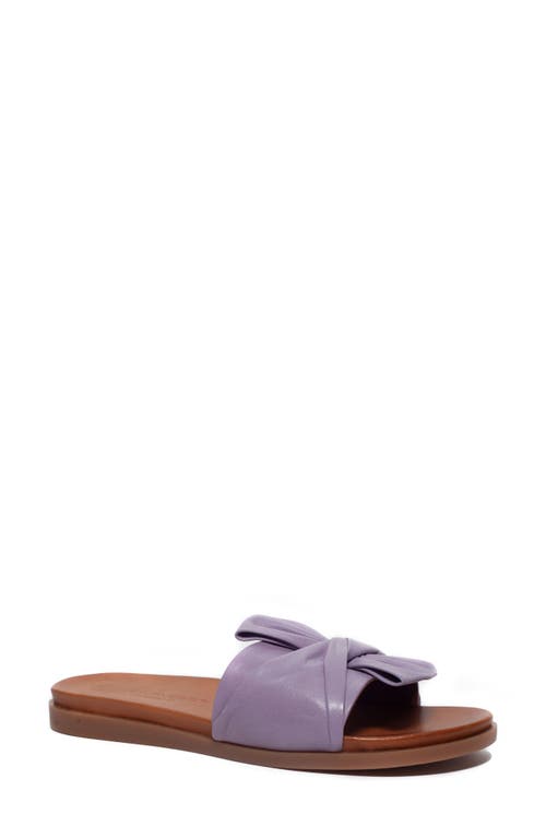 Diona Slide Sandal in Violet