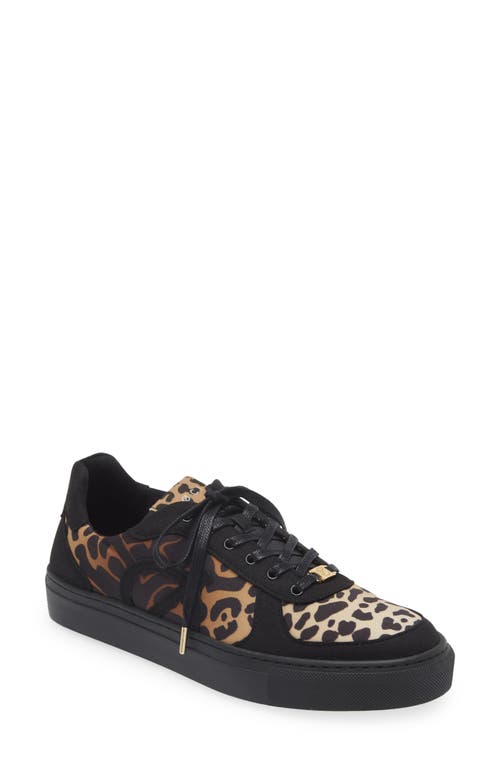 Shop Loci Classic Water Repellent Sneaker In Black/leopard/black