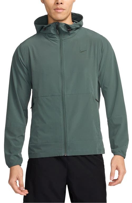 Nike Repel Unlimited Dri-fit Hooded Jacket In Vintage Green/ Black