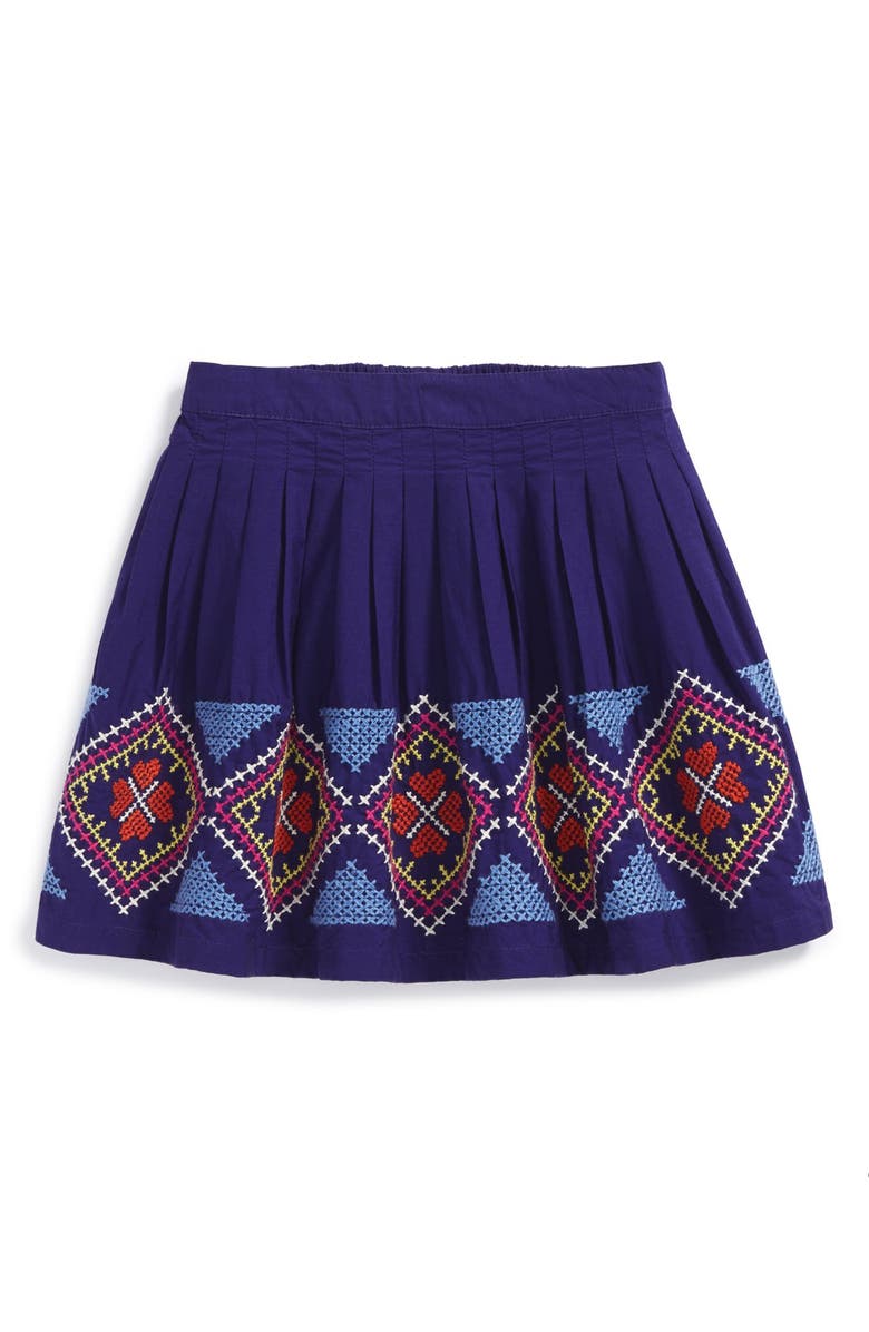 Mini Boden Embroidered Folk Skirt (Toddler Girls, Little Girls & Big ...