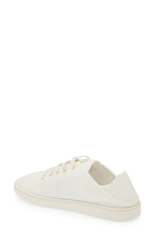 Olukai Pehuea Li 'ili Convertible Sneaker In Bright White/white Sand
