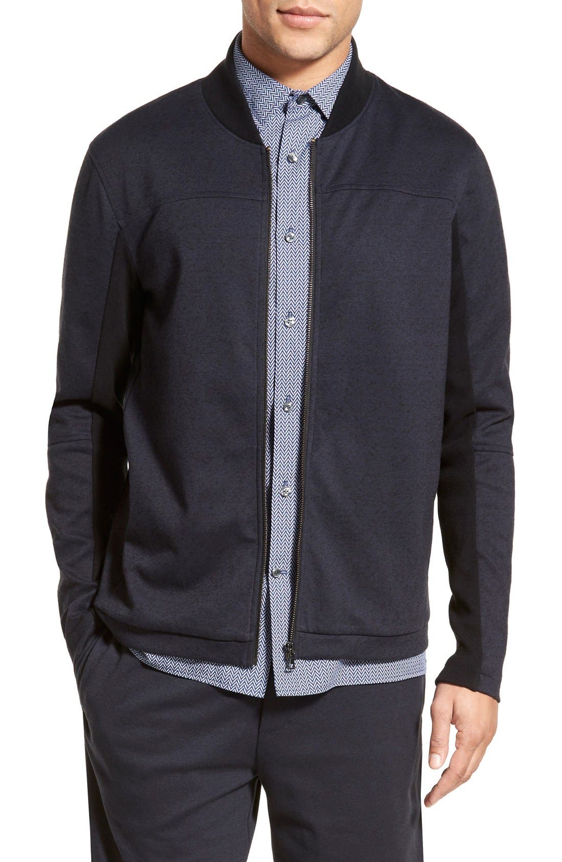 Vince Double Knit Track Jacket Nordstrom