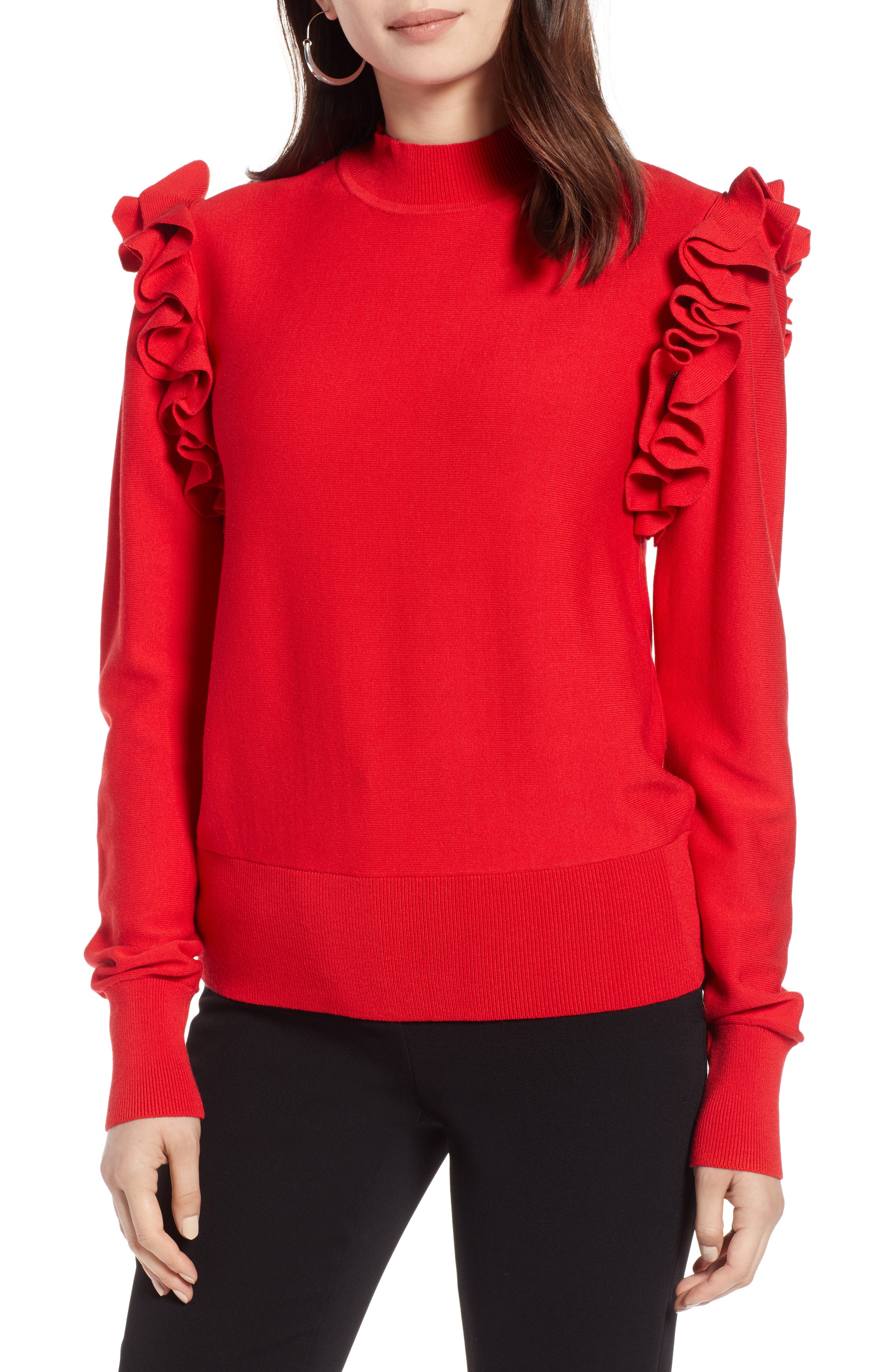 Halogen Detachable Sleeve Sweater Nordstrom Rack