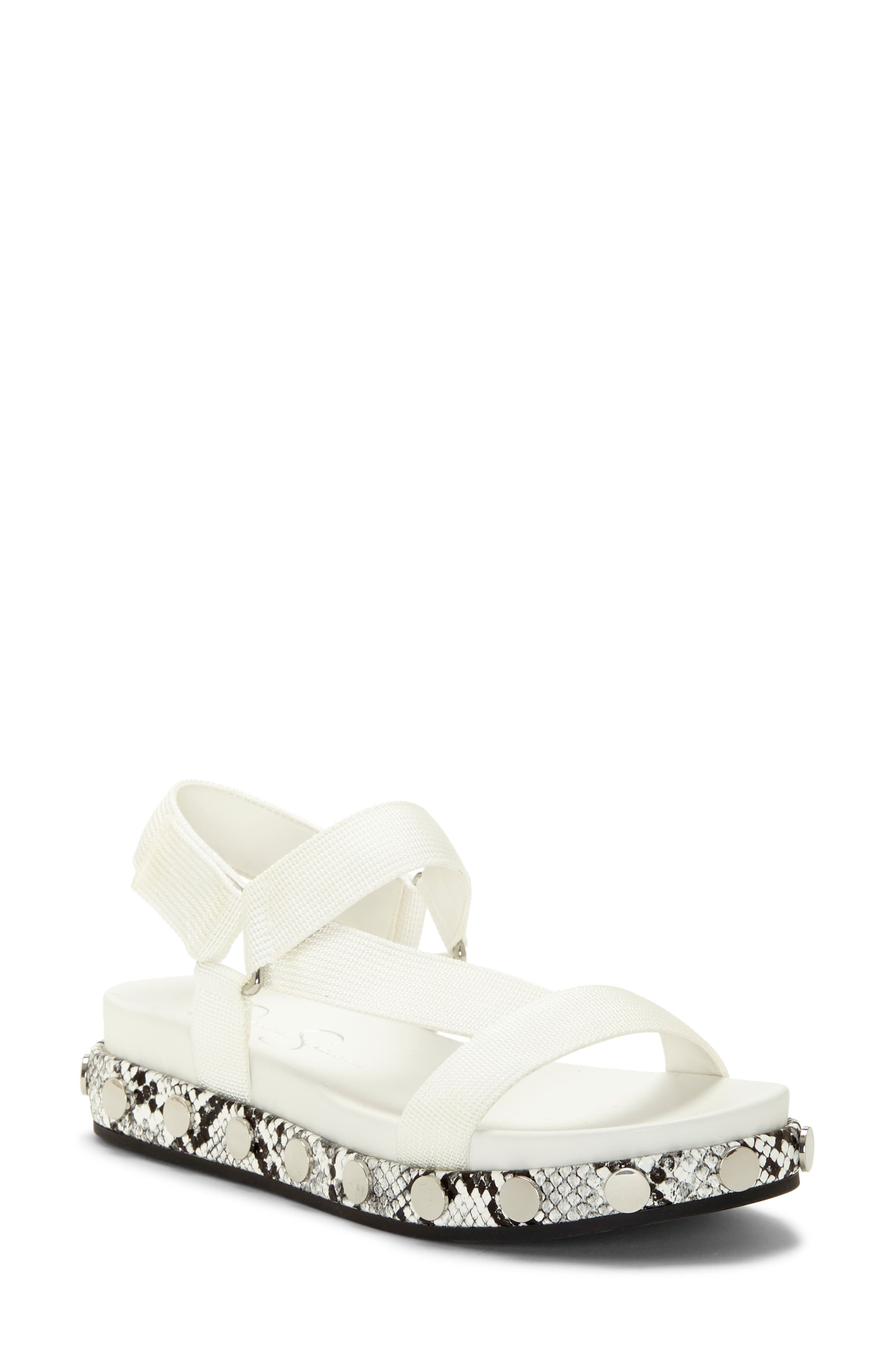 jessica simpson platform slide sandals