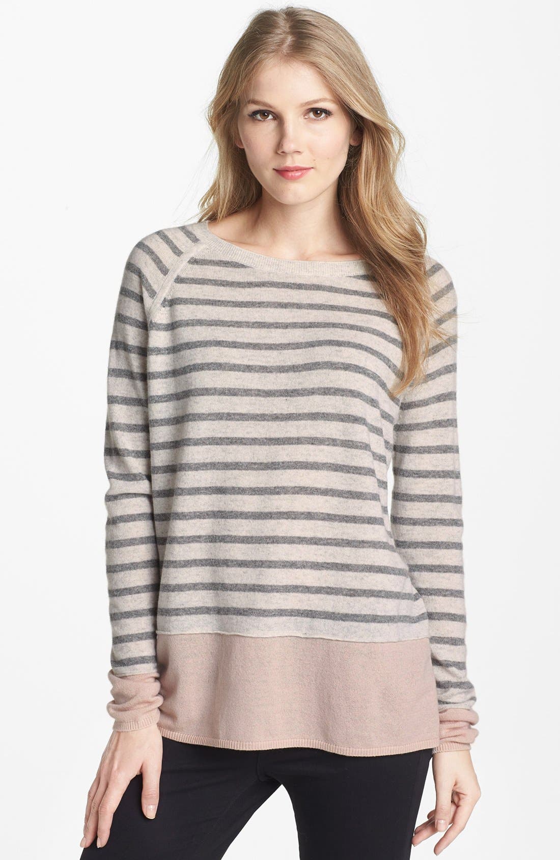 Vince Breton Stripe Cashmere Sweater Nordstrom