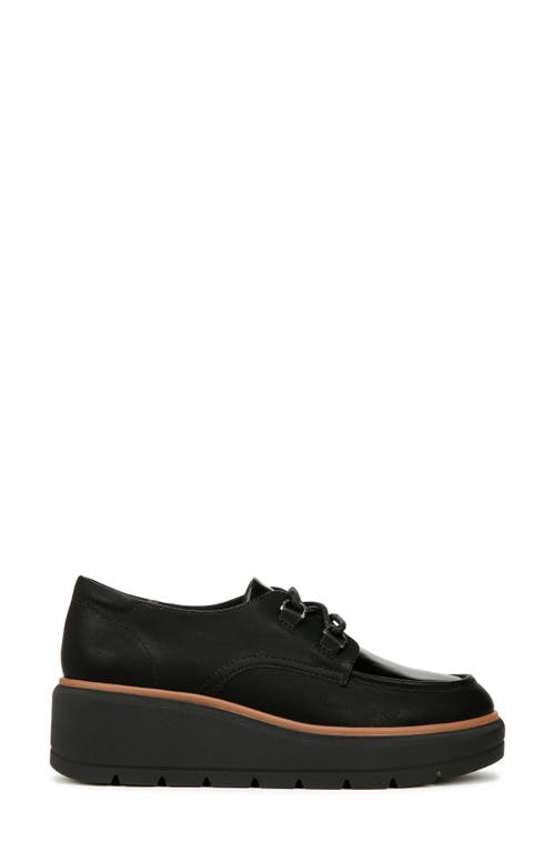 Shop Dr. Scholl's Nice Max Platform Moc Toe Derby In Black