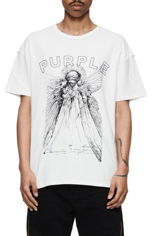 PURPLE BRAND Inside Out Graphic T-Shirt Off White at Nordstrom,