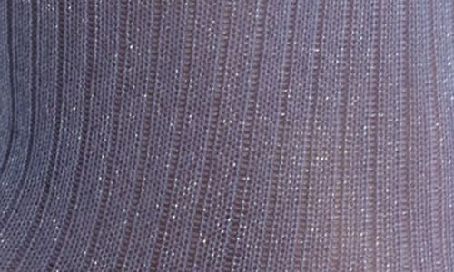 NORDSTROM NORDSTROM SPARKLE SHEER RIB QUARTER SOCKS