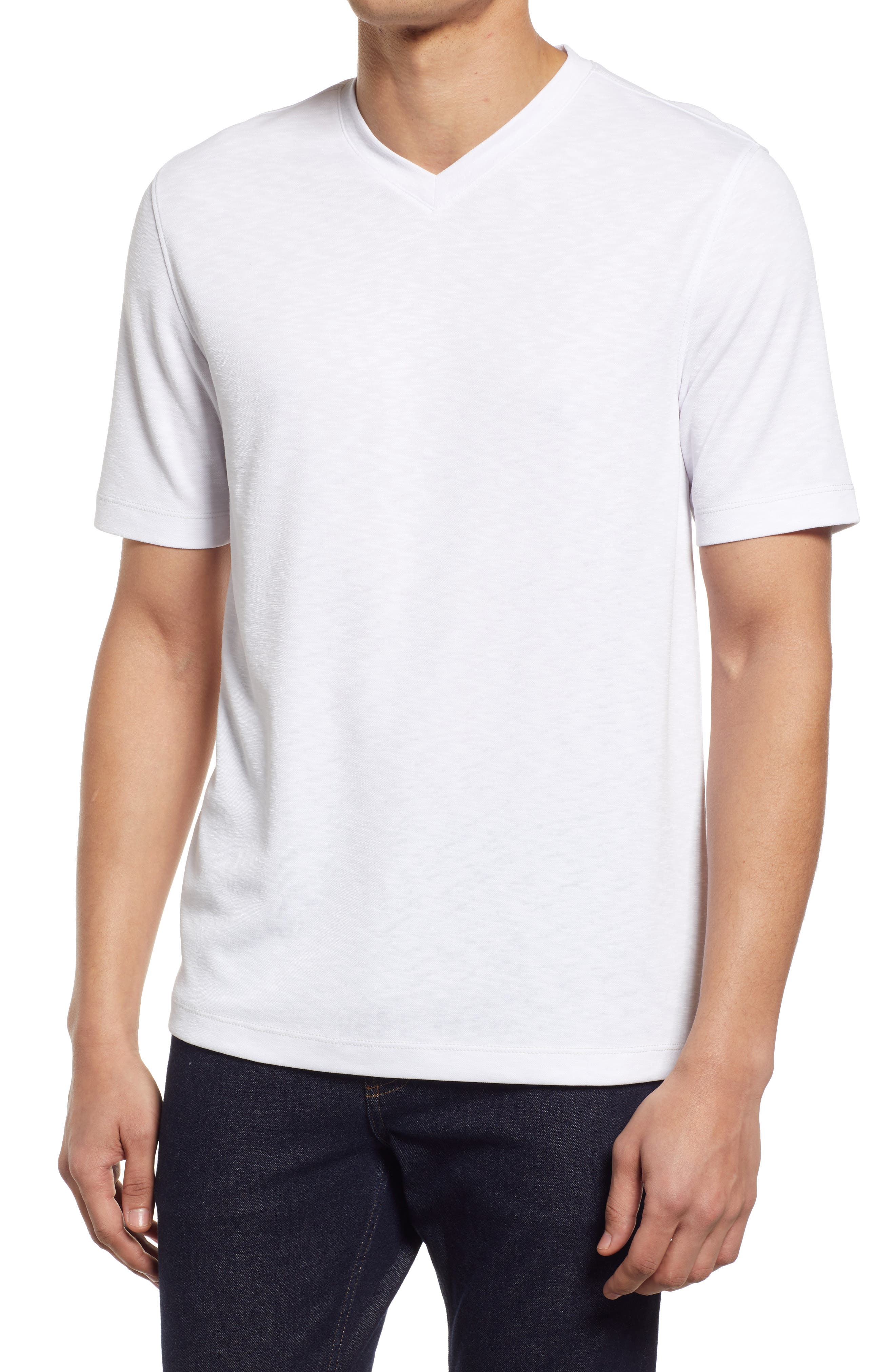 Nouveau Sans Original balises Rag & Bone Homme Basic V-Neck Tee T-shirt blanc 