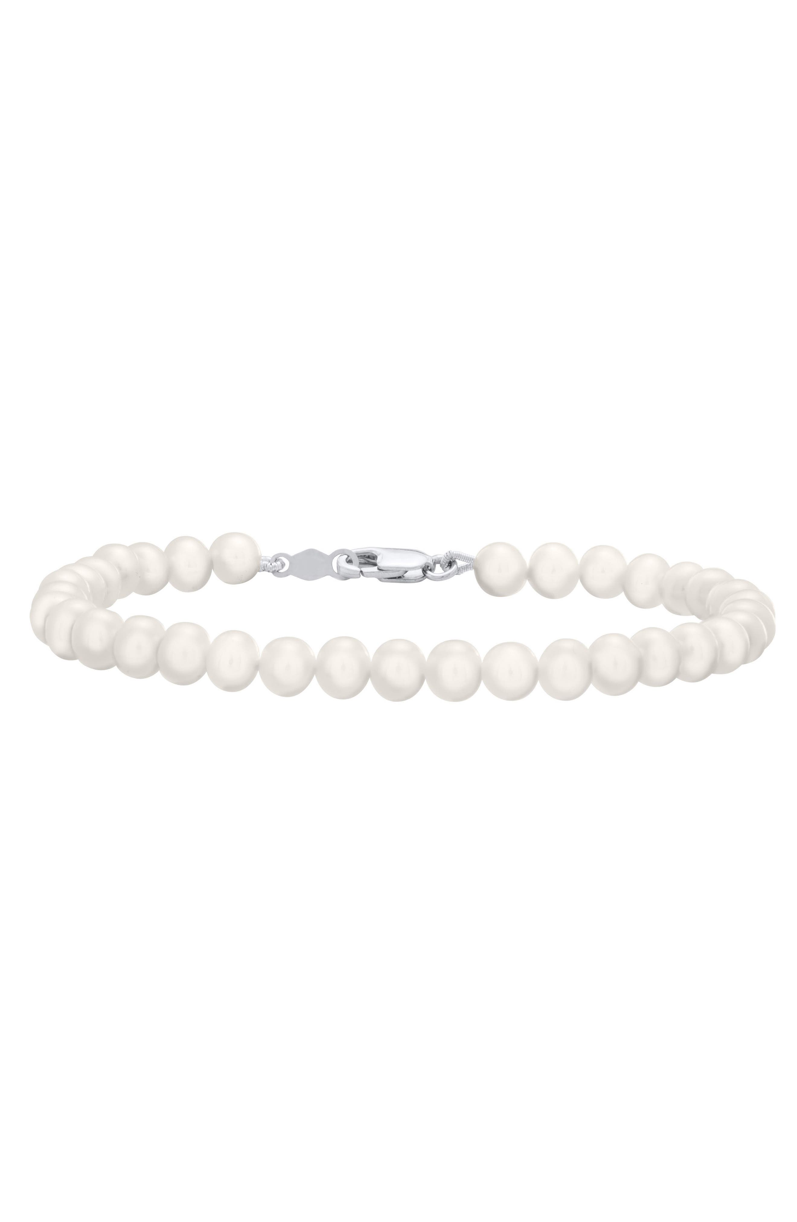 cultured pearl bracelet