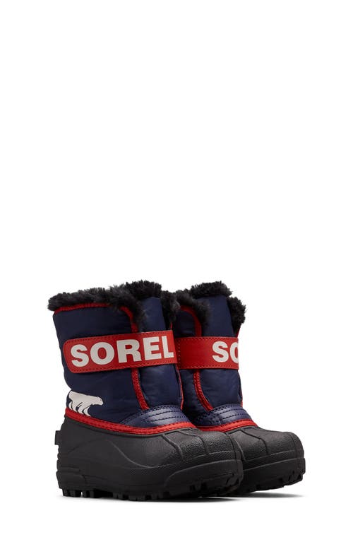 Size 13 SOREL Snow Commander Insulated Waterproof Boot in Nocturnal at Nordstrom,