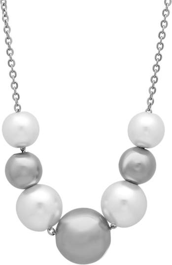 HMY JEWELRY Simulated Pearl Necklace | Nordstromrack
