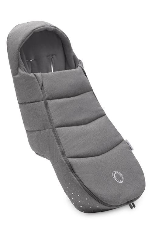 Bugaboo Water Repellent Stroller Footmuff in Grey Melange at Nordstrom