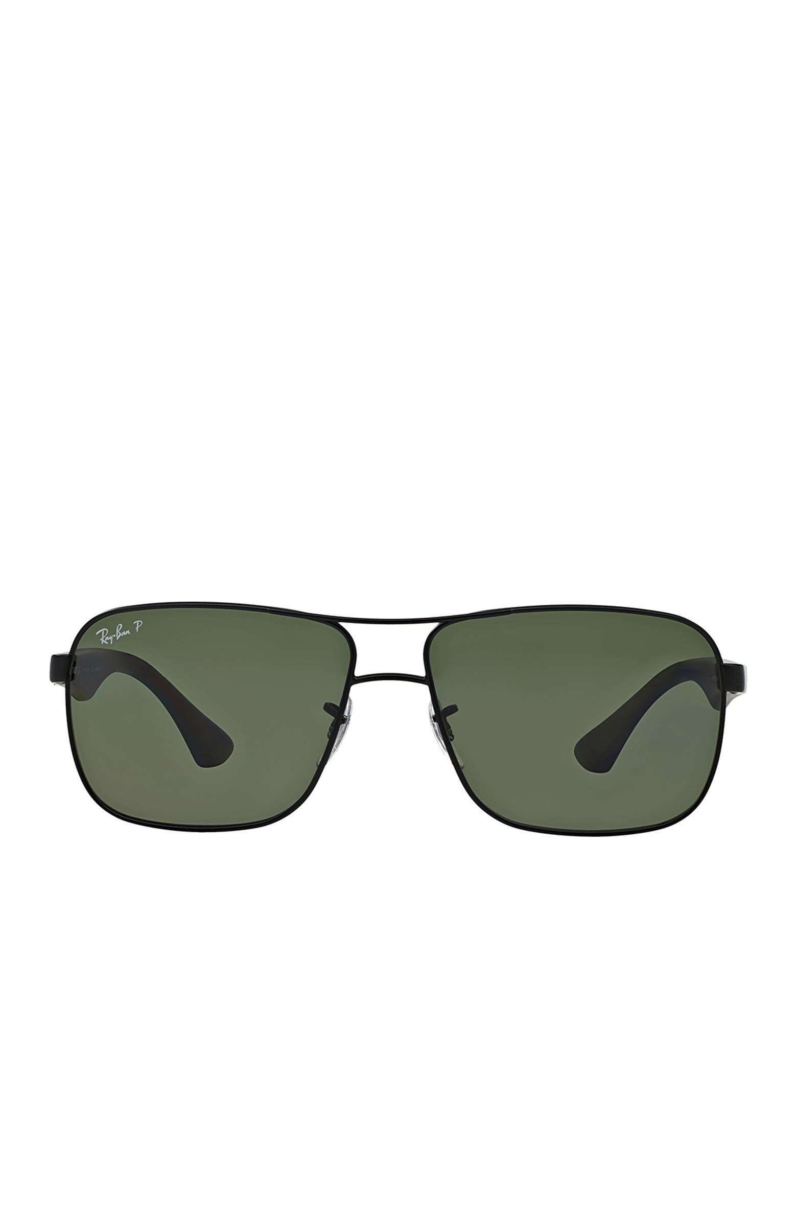 59mm Polarized Navigator Sunglasses