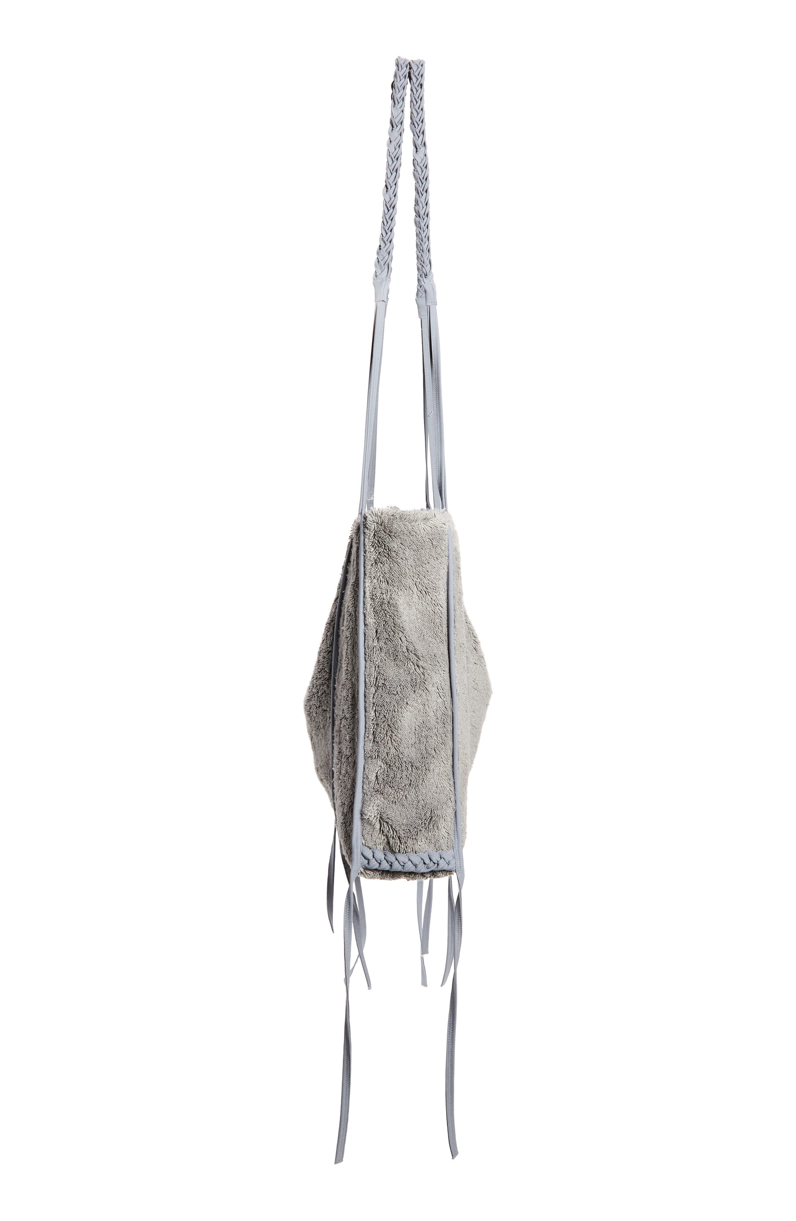 KIKO KOSTADINOV Maersk Terry Cloth Tote in Dove Grey/Sterling Blue 