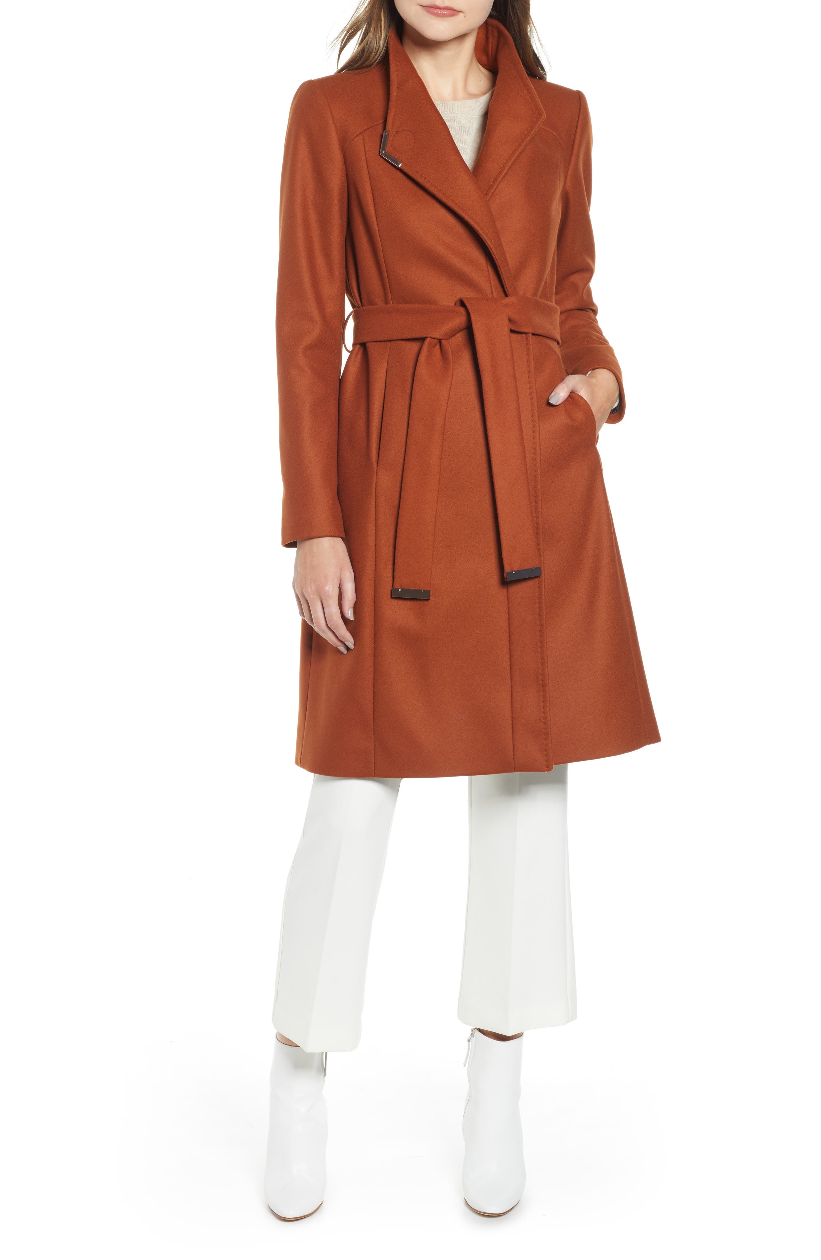 ted baker peplum coat