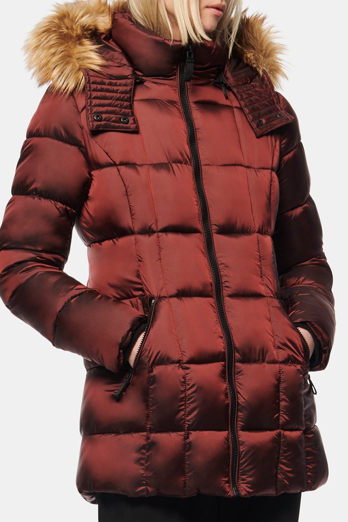 maddy hooded down padded jacket