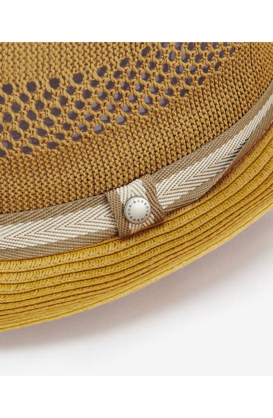 Barbour Craster Trilby Hat In Dk Tan