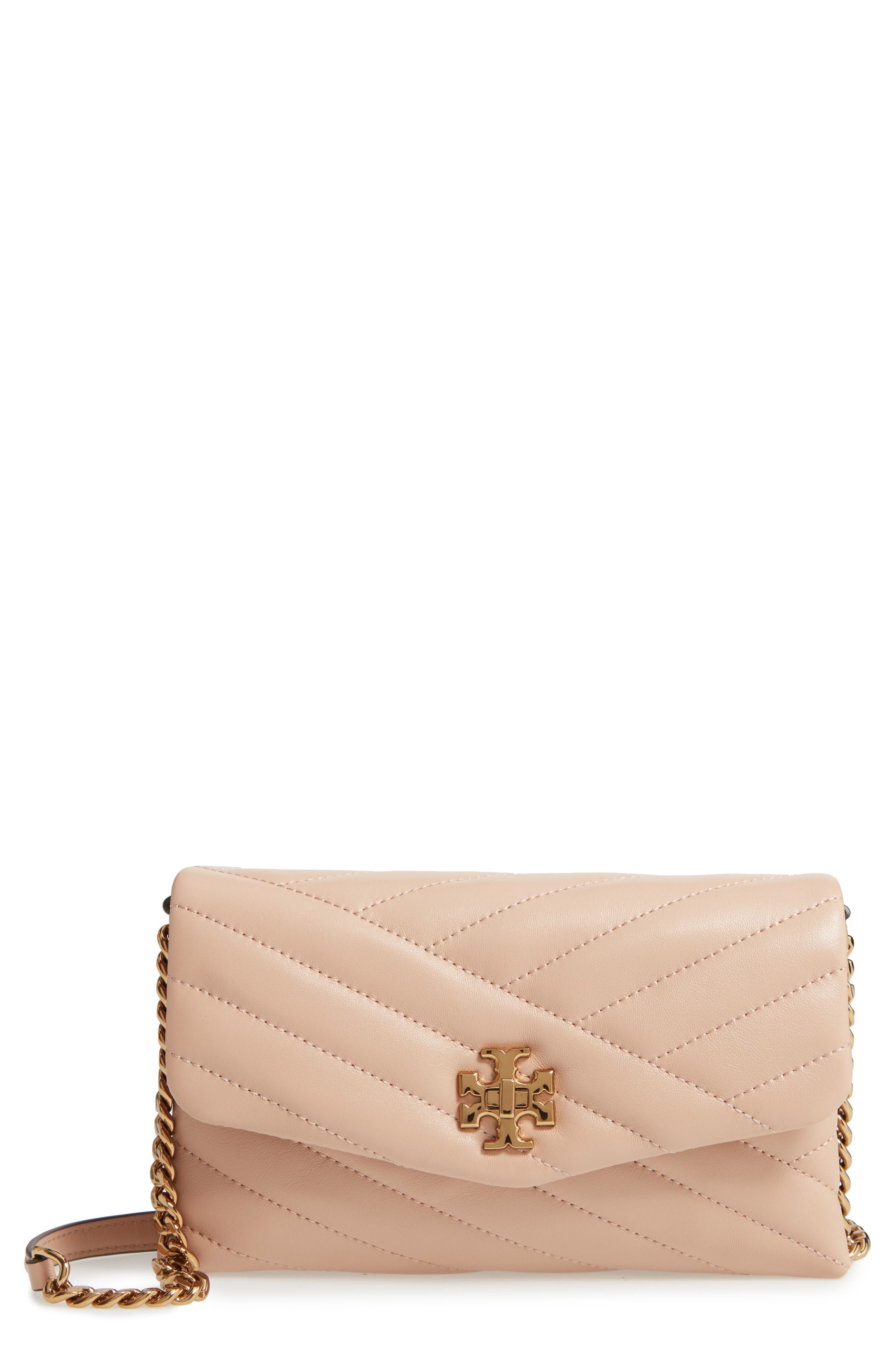 Tory Burch Kira Chevron Quilted Leather Wallet on a Chain Nordstrom