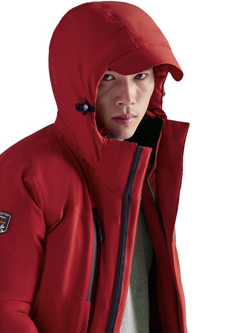 Triple F.a.t. Goose Down Parka In Red