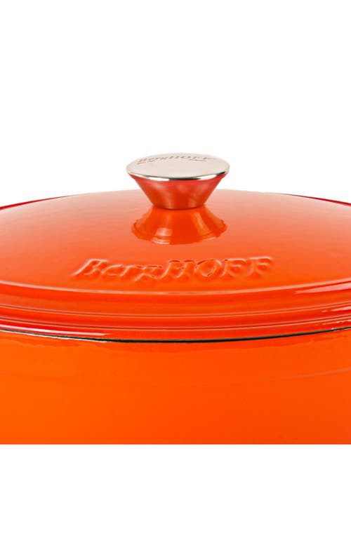 Berghoff Neo 4-piece Cast Iron Cookware In Orange