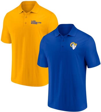Los Angeles Dodgers Fanatics Branded Two-Pack Logo Lockup Polo Set -  Royal/White