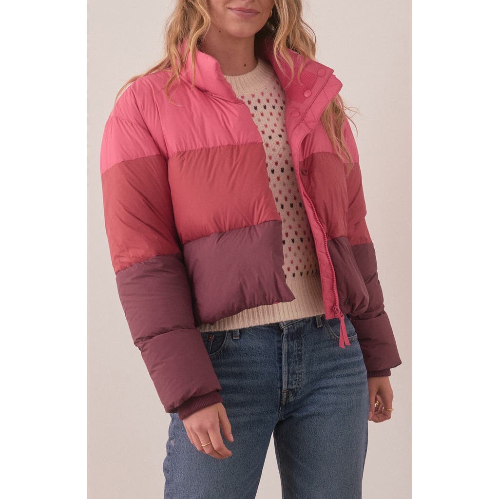 MARINE LAYER MARINE LAYER GIA CROP DOWN PUFFER JACKET