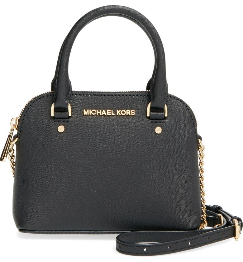 MICHAEL Michael Kors 'Extra Small Cindy' Leather Crossbody Bag | Nordstrom