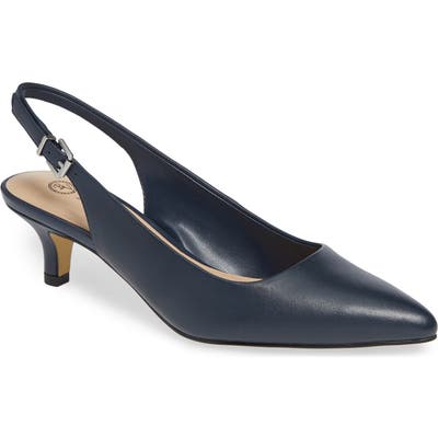 Bella Vita Scarlette Slingback Pump, WW - Blue