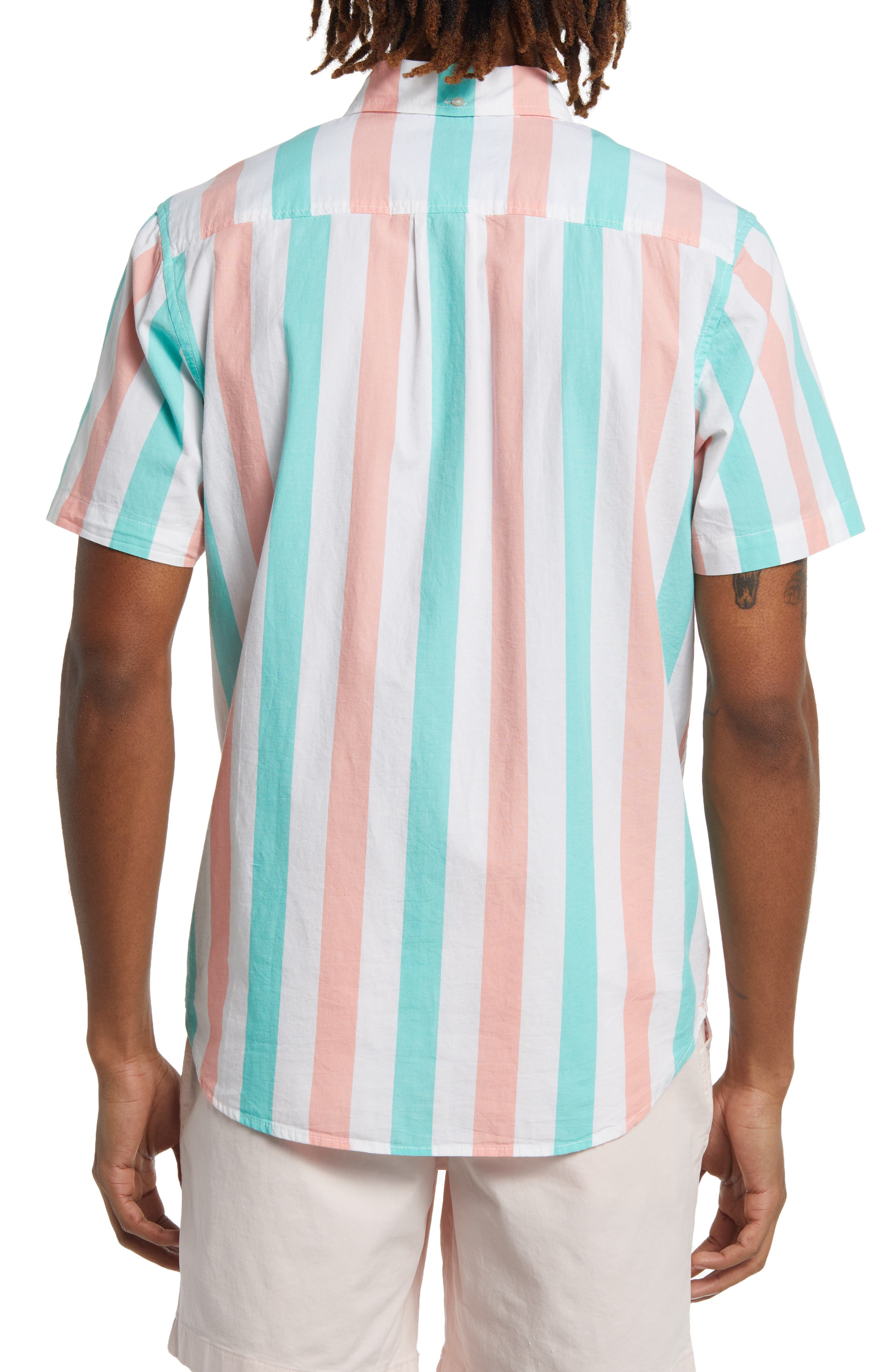 Chubbies Friday Stripe Stretch ButtonDown Shirt Nordstrom