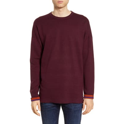 Scotch & Soda Reversible Crewneck Sweater, Purple