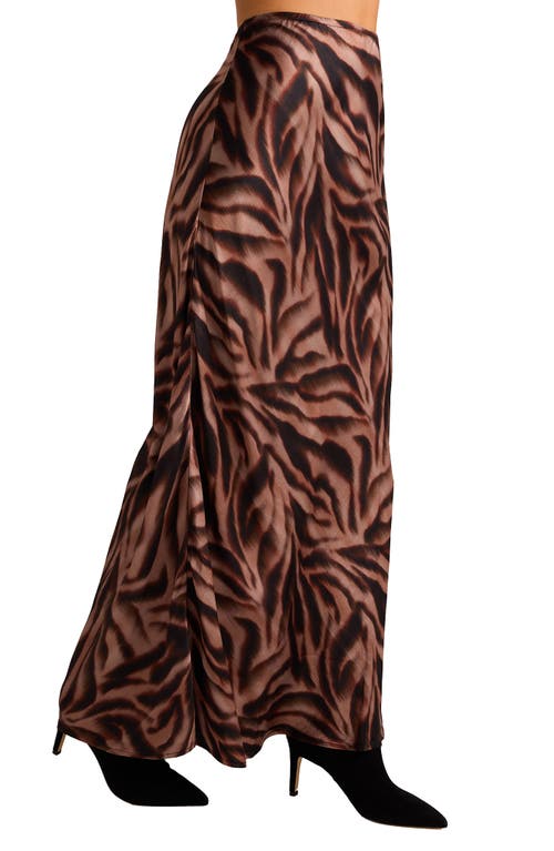 Shop Bella Dahl Abstract Print Maxi Skirt In Hazy Woodland Print