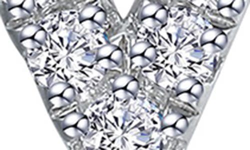 Lafonn Pavé V-pendant Necklace In White