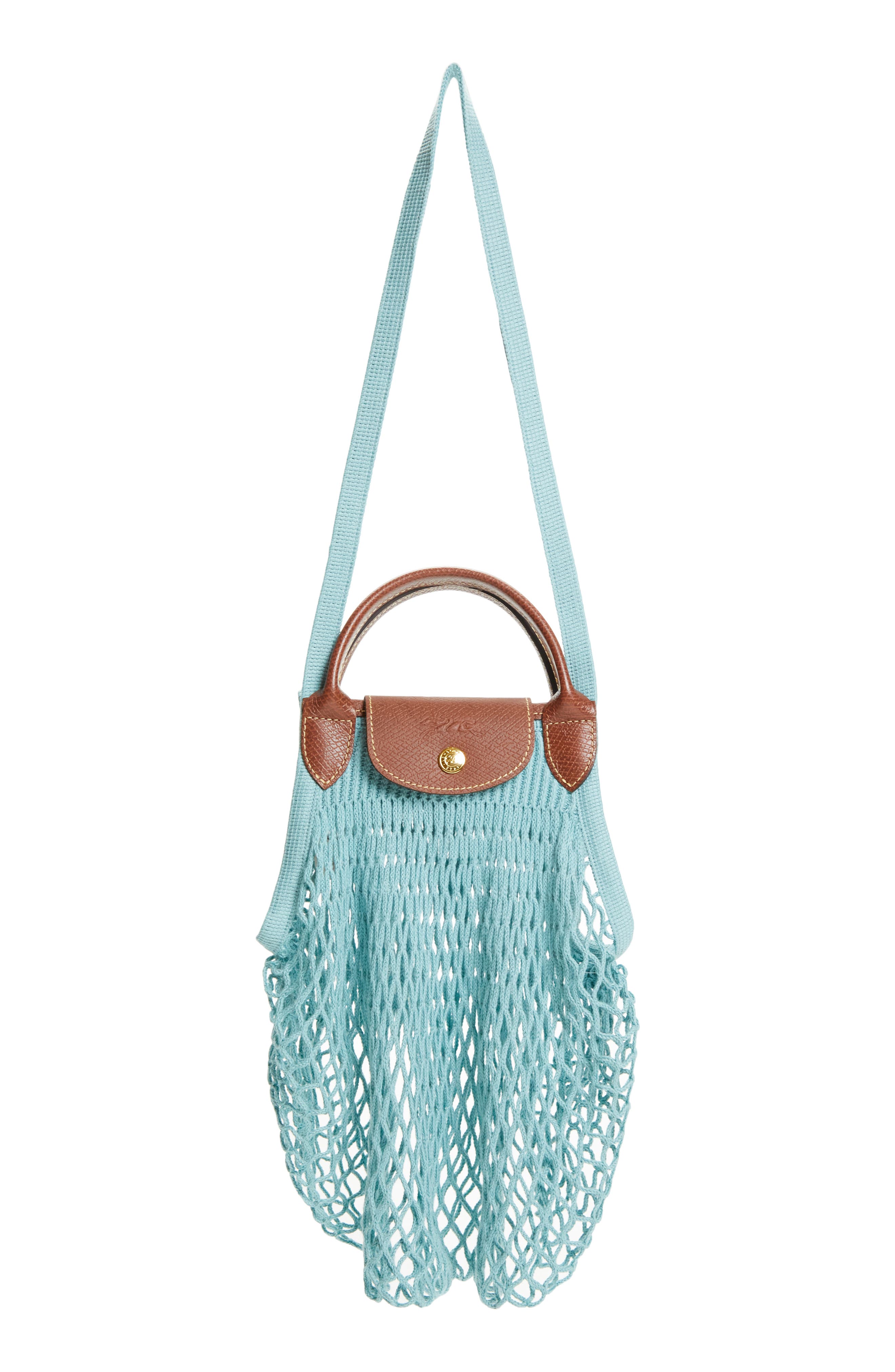 Longchamp Le Pliage Filet Knit Shoulder Bag Nordstrom